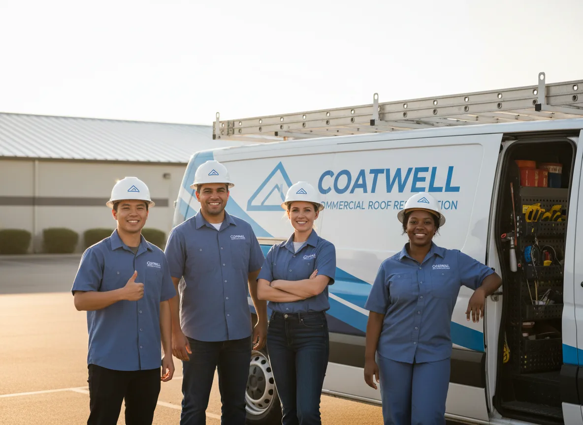 Commercial roof coating company in Antlers, OK